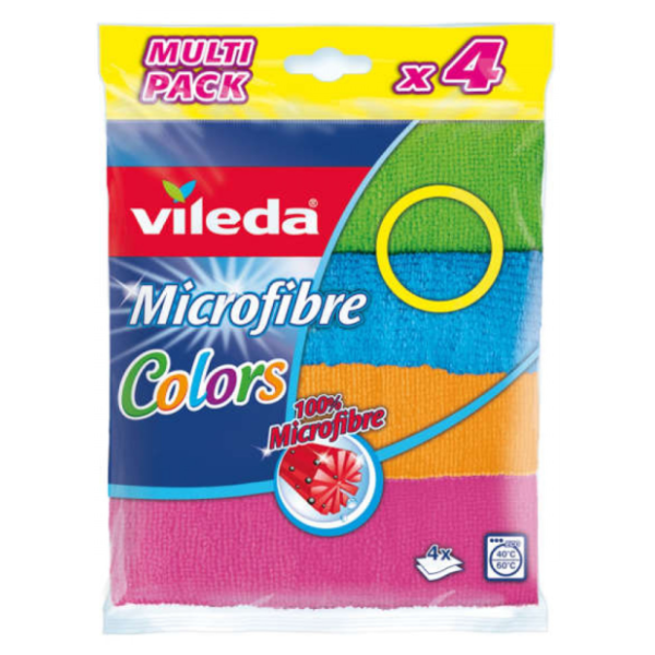 VILEDA Magična krpa colors microfibre 4kom