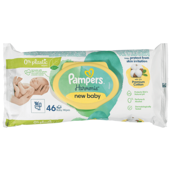 Vlažne maramice PAMPERS Harmonie new born 46kom