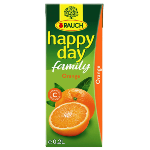 Voćni sok HAPPY DAY Family narandža 200ml