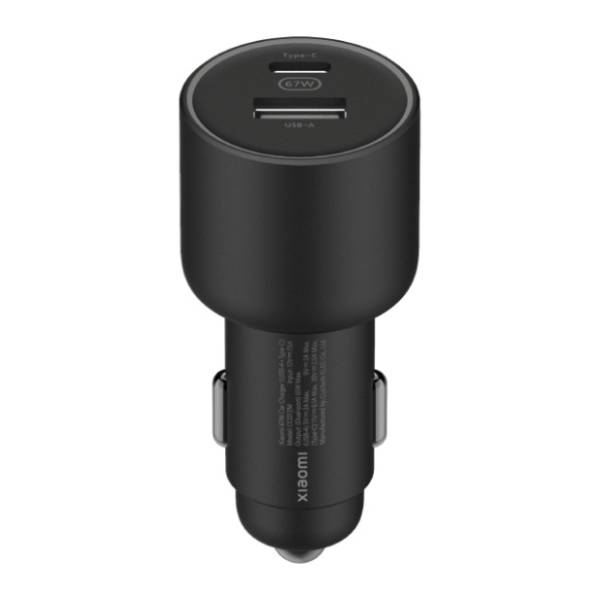 XIAOMI auto punjač 67W USB-A + Type-C CC07ZM