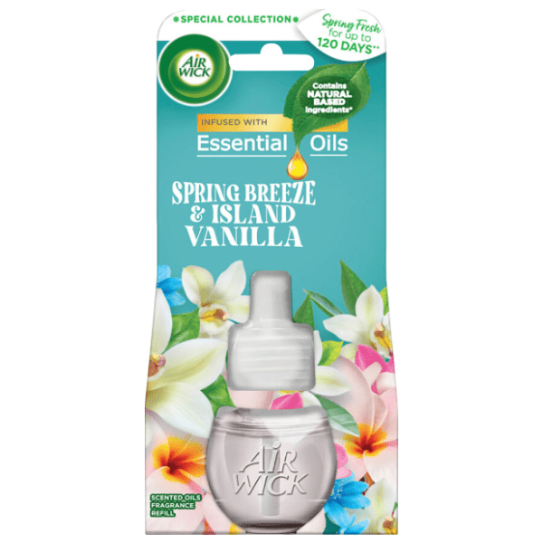 AIR WICK dopuna za osveživač Spring breeze & vanilla 19ml