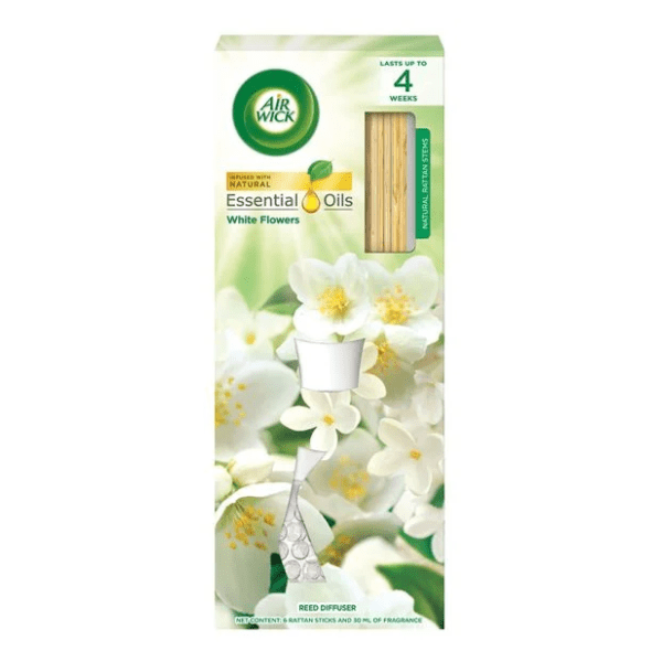 AIR WICK mirisni štapići white flowers 30ml