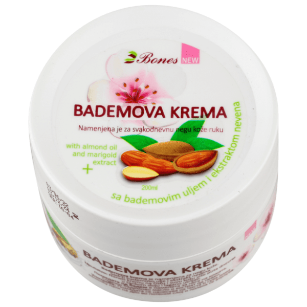 BONES Bademova krema za ruke 200ml