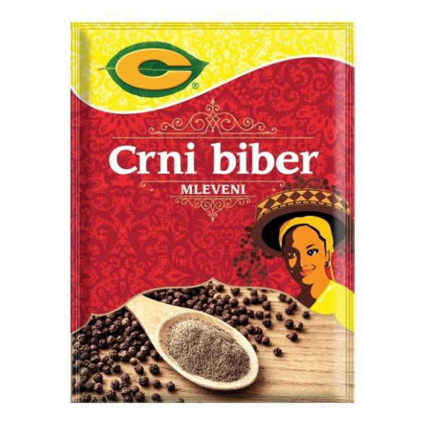 Biber C crni mleveni 20g