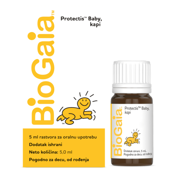 BIOGAIA termostabilne probiotik kapi 5ml