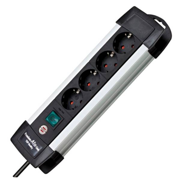 BRENNENSTUHL produžni kabl sa 4 mesta 1.8m 1.5mm2 + prekidač 1391000014
