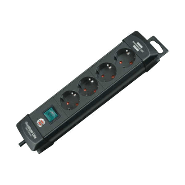 BRENNENSTUHL produžni kabl sa 4 mesta 1.8m 1.5mm2 + prekidač 5110014