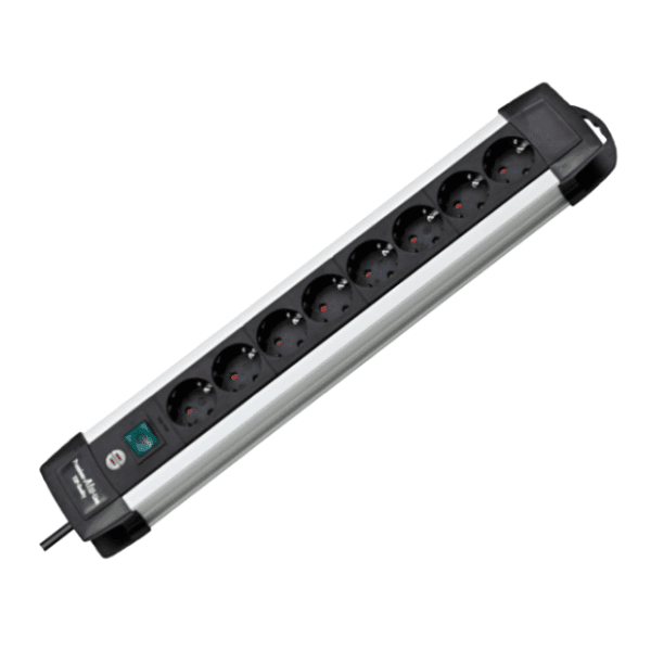 BRENNENSTUHL produžni kabl sa 8 mesta 3m 1.5mm2 + prekidač 1391000018