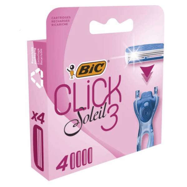 Brijač BIC Soleil click3 4 dopune