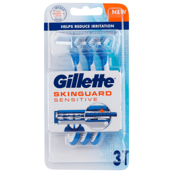Brijač GILLETTE skinguard sensitive 3kom