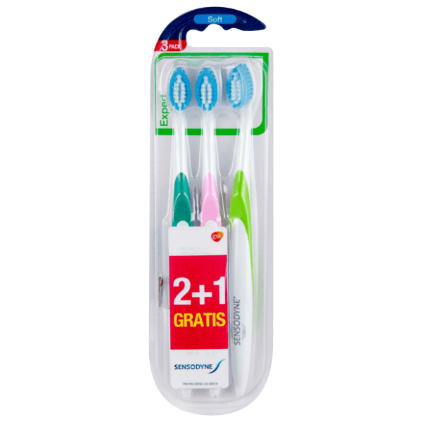 SENSODYNE expert soft četkica za zube 2+1 gratis
