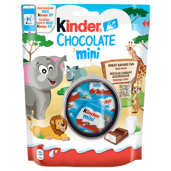 Čokoladice KINDER mini 120g