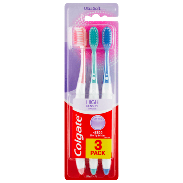 COLGATE high density ultra soft četkica za zube  3kom
