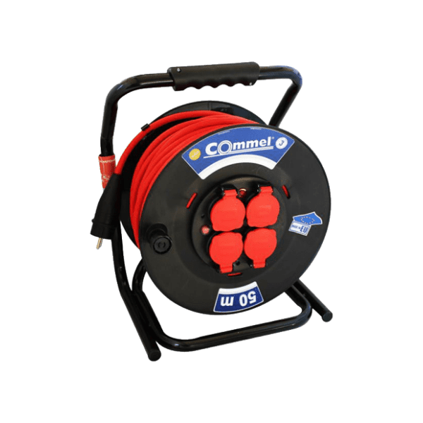 COMMEL produžni kabl sa motalicom Heavy Dute Line H05VV-F 3G2,5 C0912 50m