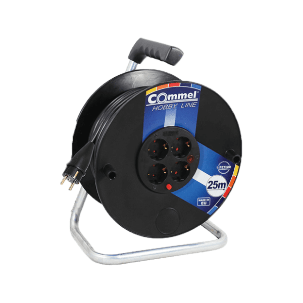 COMMEL produžni kabl sa motalicom Hobby Line H05VV-F 3G2.5 - C0959 25m