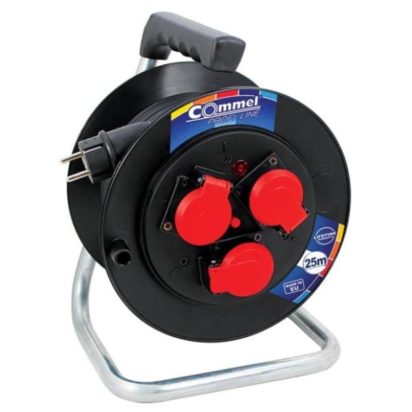 COMMEL produžni kabl sa motalicom PVC H05RR-F 3G2.5 25m