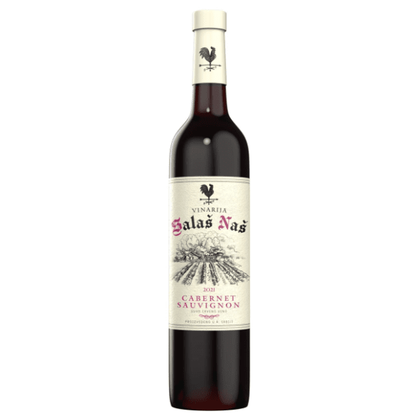 Crno vino SALAŠ NAŠ Cabernet sauvignon 0,75l