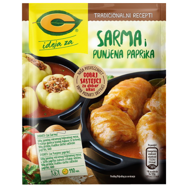 Dodatak C za sarmu i punjenu papriku 50g