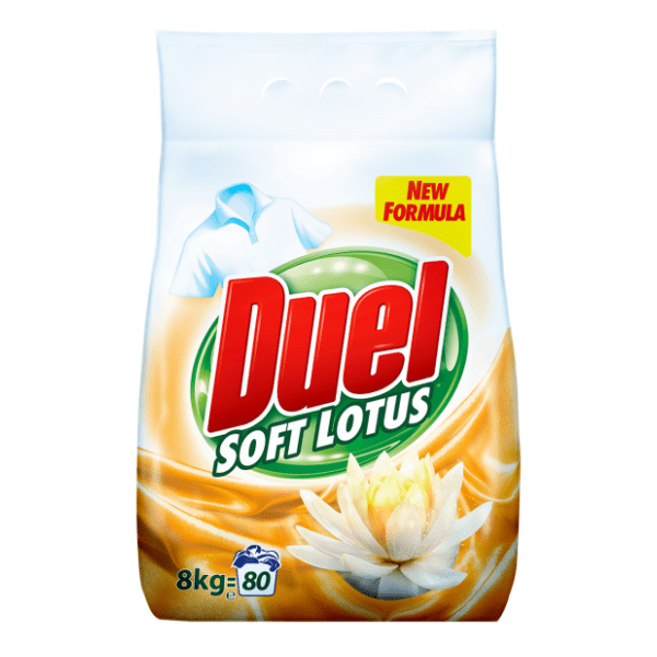 DUEL deterdžent compact Soft lotus 80 pranja (8kg)