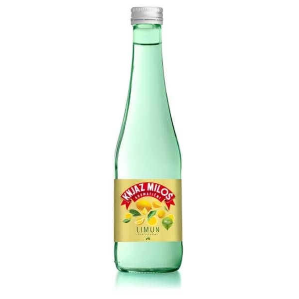 KNJAZ MILOŠ gazirana voda sa limunom 330ml