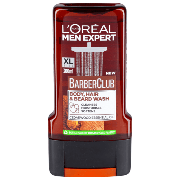 Gel za tuširanje L'OREAL Men expert barber club 300ml