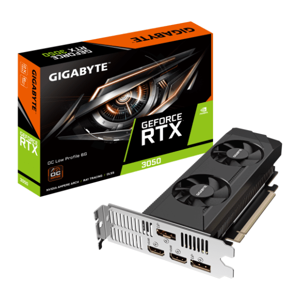 GIGABYTE nVidia GeForce RTX 3050 OC Low Profile 6GB GDDR6 96-bit grafička kartica