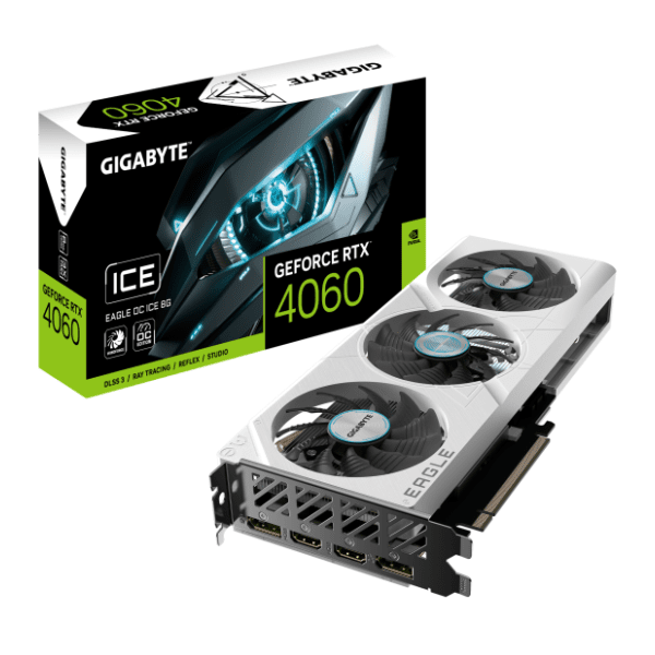 GIGABYTE nVidia GeForce RTX 4060 EAGLE OC ICE 8GB GDDR6 128-bit grafička kartica