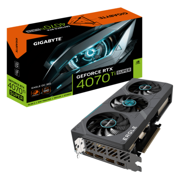 GIGABYTE nVidia GeForce RTX 4070 Ti SUPER EAGLE OC 16GB GDDR6X 256-bit grafička kartica