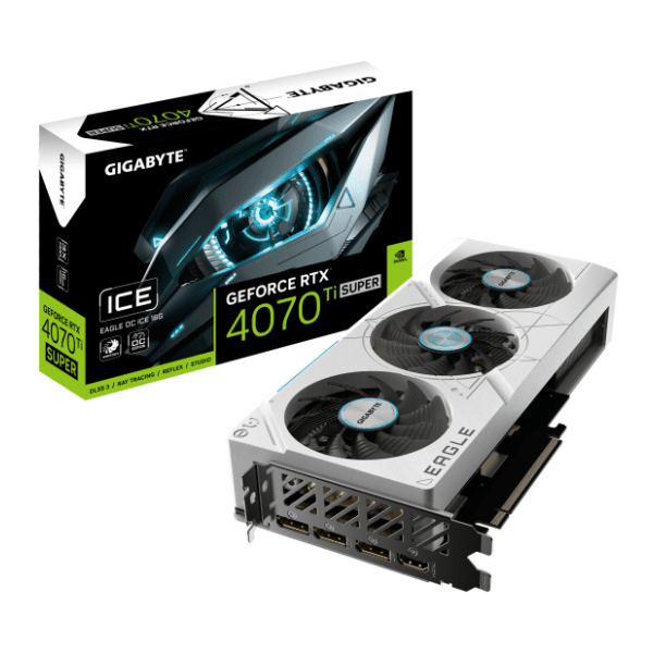 GIGABYTE nVidia GeForce RTX 4070 Ti SUPER EAGLE OC ICE 16GB GDDR6X 256-bit grafička kartica