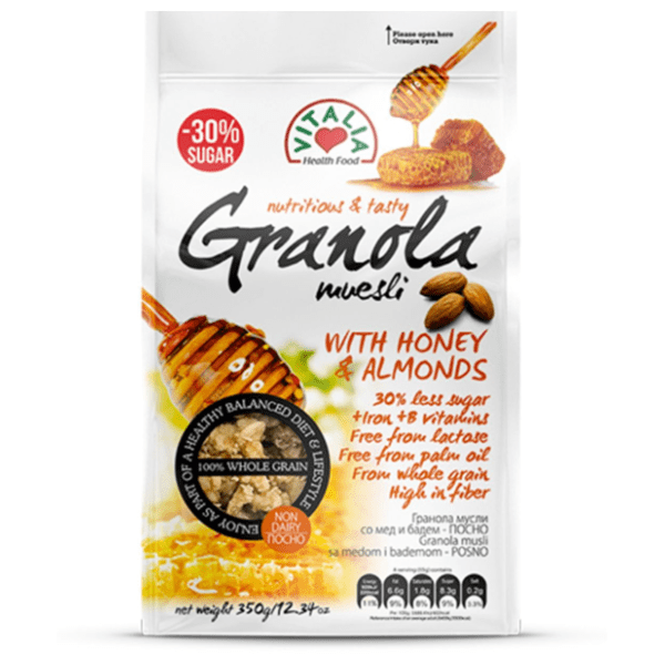 Granola VITALIA med i badem 350g