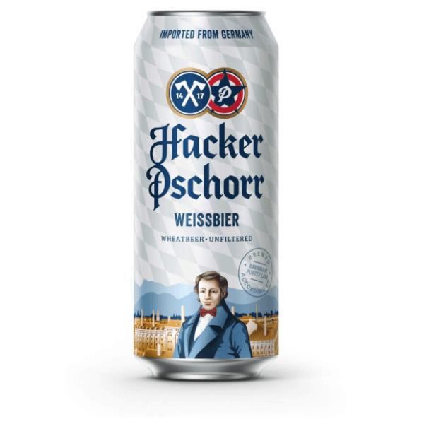 Pivo HACKER PSCHORR pšenično 0,5l