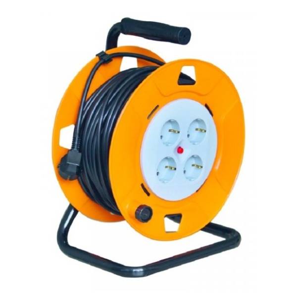 HOME produžni kabl sa motalicom 50m 1.5mm2 HJR4-50