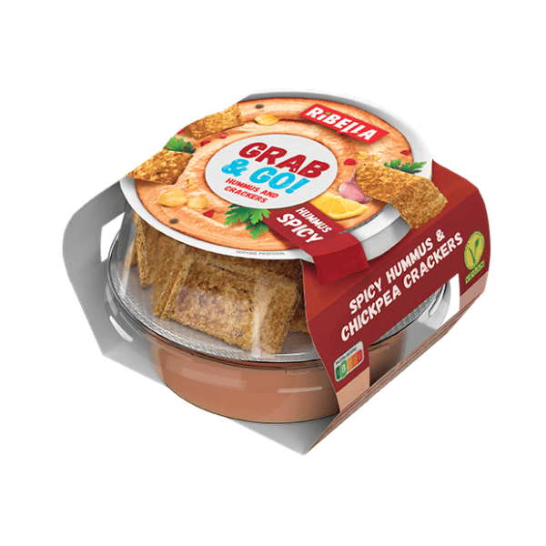 Hummus RIBELLA grab&go spicy 130g