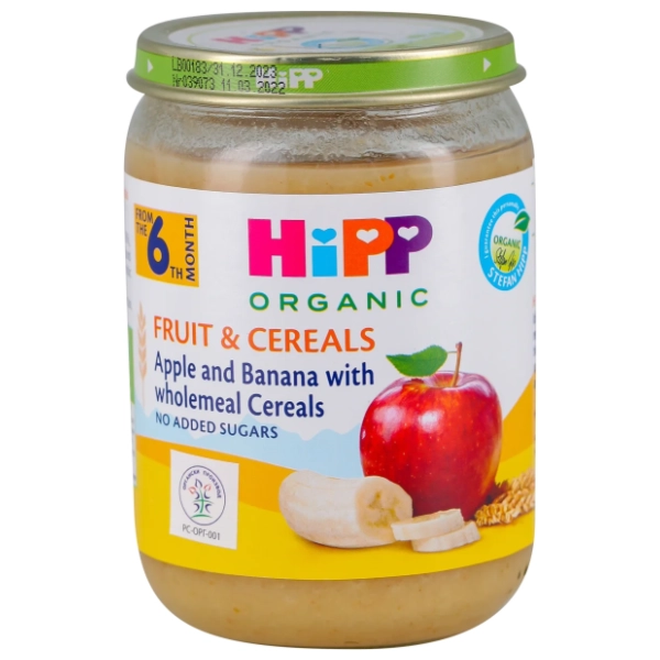 Kašica HIPP Bio jabuka banana sa žitaricama 190g