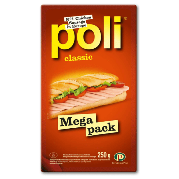POLI classic kobasica narezak 250g