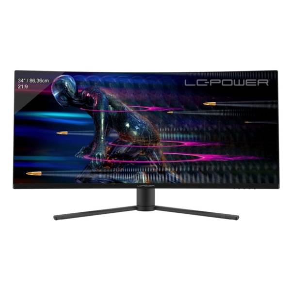LC POWER zakrivljeni monitor LC-M34-UWQHD-165-C