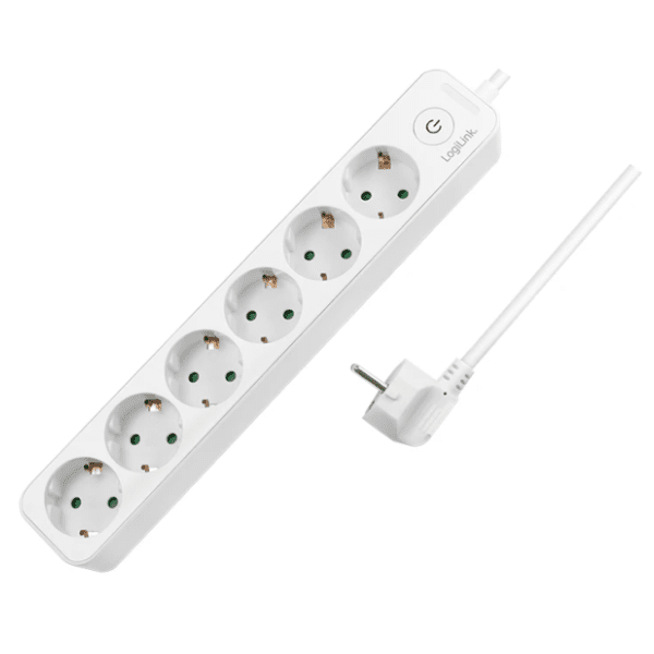 LOGILINK produžni kabl 6 mesta, prekidač