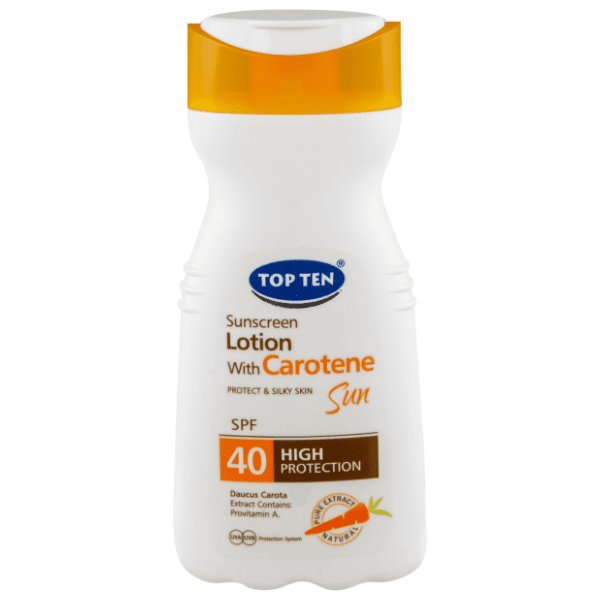 Losion za sunčanje TOP TEN karoten SPF40 200ml