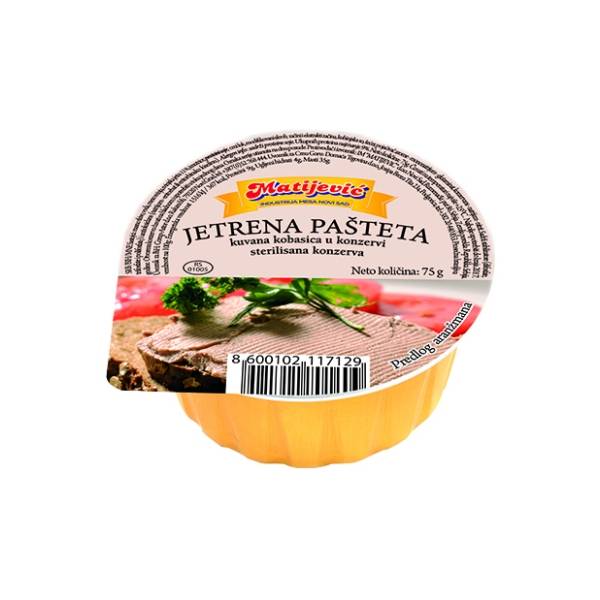 MATIJEVIĆ jetrena pašteta 75g