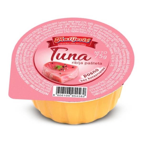 MATIJEVIĆ pašteta od tune 75g