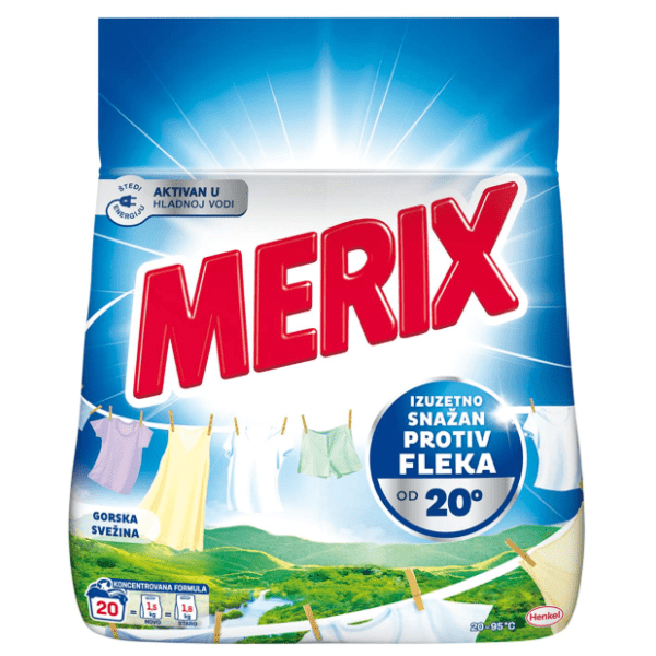 MERIX gorska svežina 20 pranja (1,5kg)