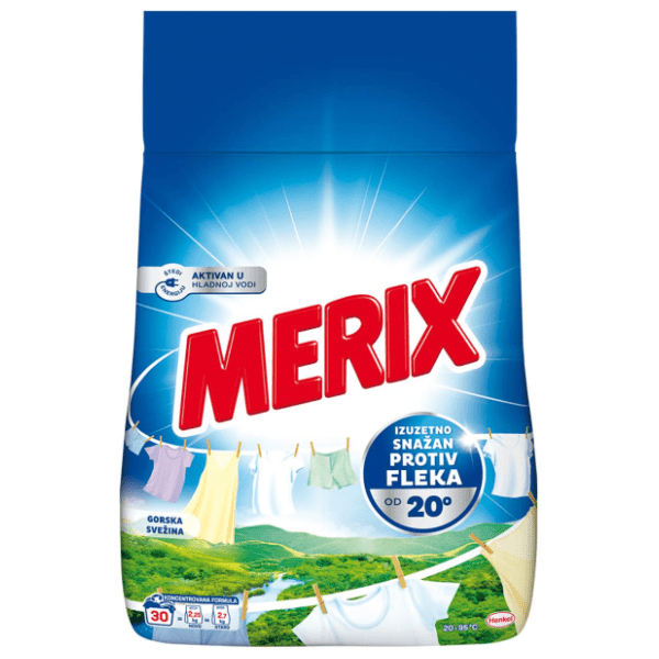 MERIX gorska svežina 30 pranja (2,25kg)