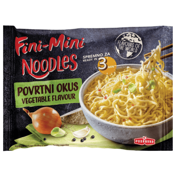 Nudle PODRAVKA povrtne fini-mini 5x75g