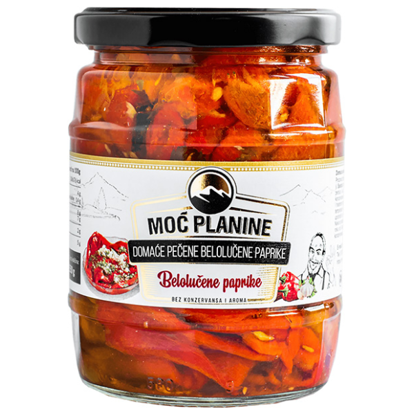 Paprike MOĆ PLANINE belolučane 550g