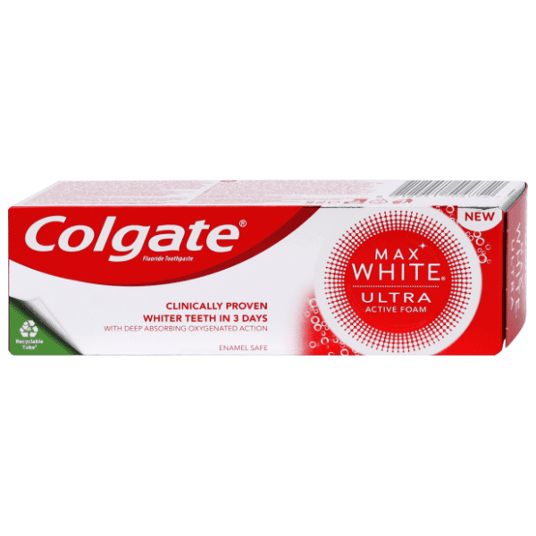 Pasta za zube COLGATE Max white ultra active foam 50ml