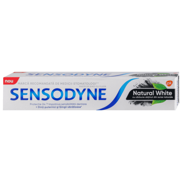 Pasta za zube SENSODYNE whitening & charchoal 75ml