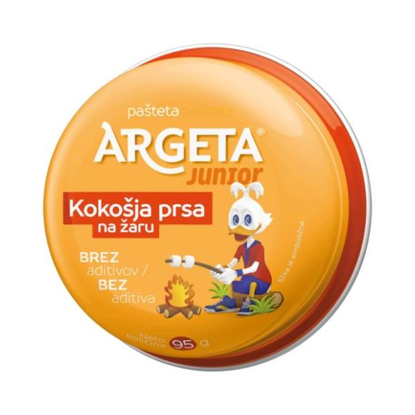 Pašteta ARGETA junior kokošija prsa na žaru 95g