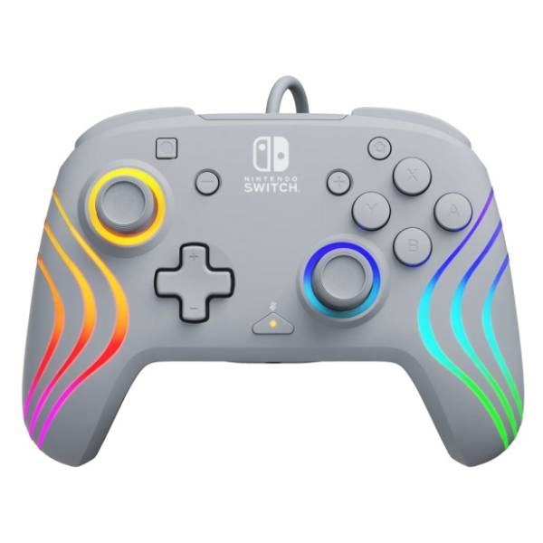 PDP Nintendo Switch gamepad Afterglow Wave Grey