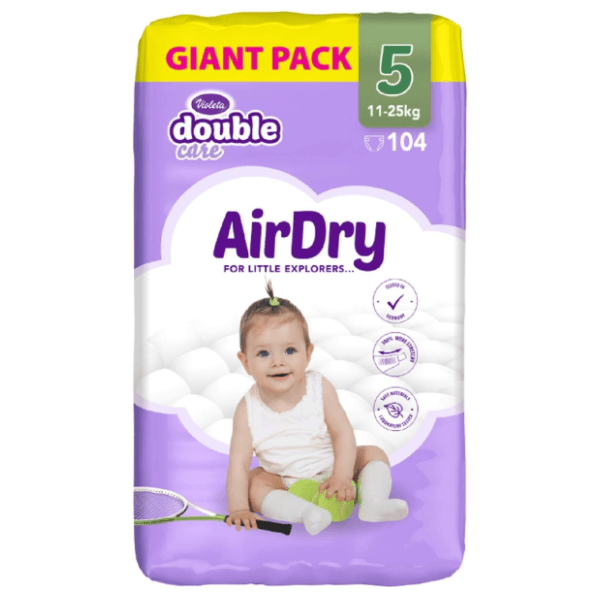 Pelene VIOLETA Giant air dry 5 junior 104kom