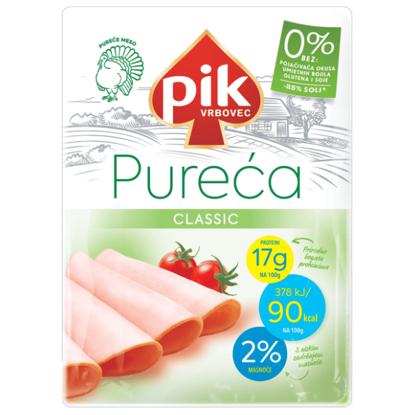 PIK ćureća prsa classic slajs 100g